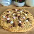 Cookie XXL kinder smarties et chamallow