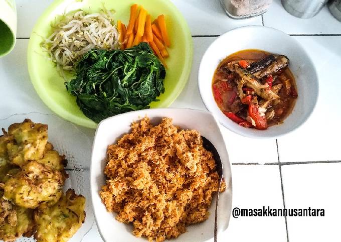 Yuk intip, Bagaimana cara memasak Urap Sayur Sederhana (Kluban) yang enak