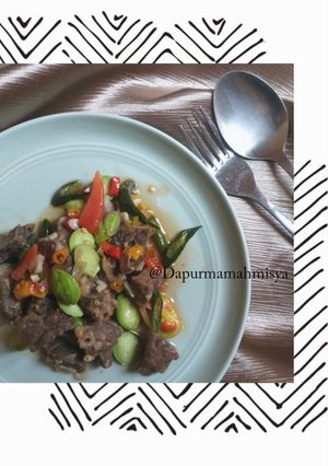 Foto resep Paru Tumis Pelangi