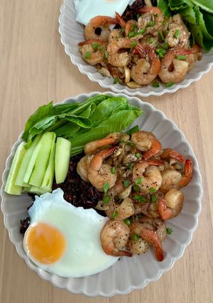 รูปของ กุ้งผัดกระเทียม
