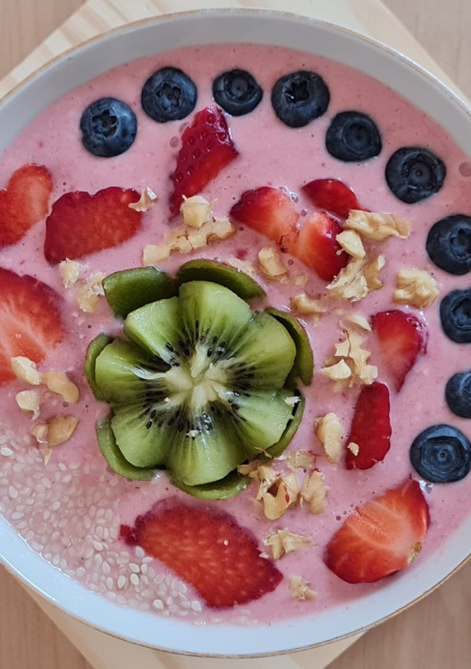 Una foto de Desayuno completo 🥣 Smoothie bowl