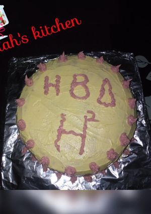 A picture of Birthday cake.