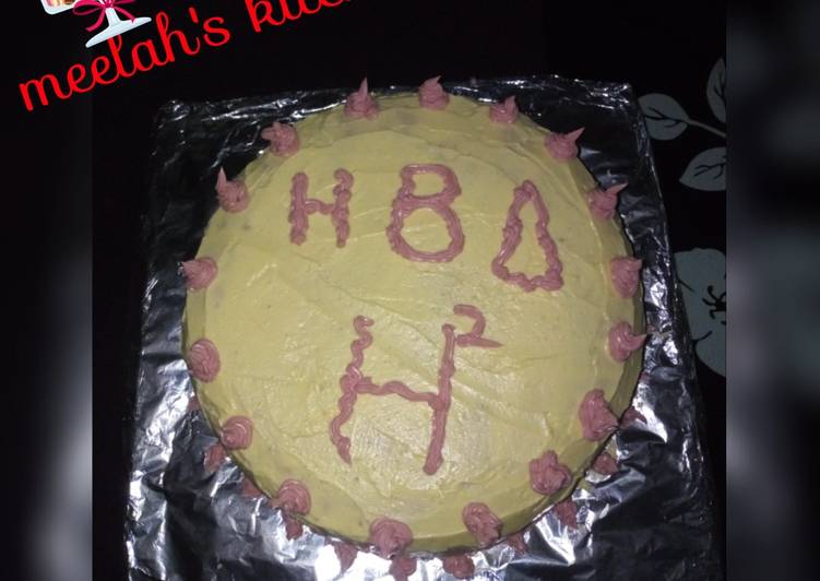 Recipe of Homemade Birthday cake