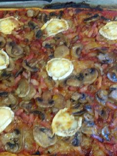 Una foto de Pizza de hojaldre