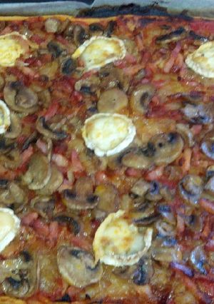 Una foto de Pizza de hojaldre