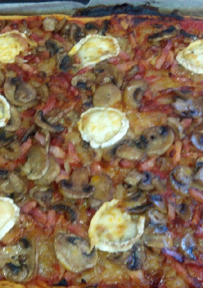 Una foto de Pizza de hojaldre