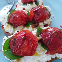 A picture of Bruschetta.