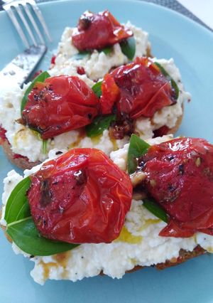A picture of Bruschetta.