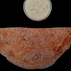 Ragi Dosa (Finger Millet Dosa) A picture of Ragi Dosa (Finger Millet Dosa).