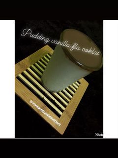 Foto resep Pudding vanila fla coklat