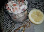 Una foto de reineta ceviche