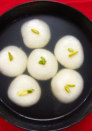 A picture of Rasgulla.