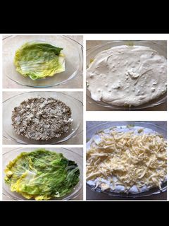 Rakott kínai kel recept fotója