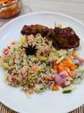 Nasi Hujan Panas Khas Malaysia