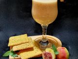 اسموتی انبه و هلو🍹