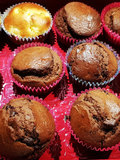 Foto resep Mini chocolate dan mangga muffin
