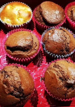 Foto resep Mini chocolate dan mangga muffin