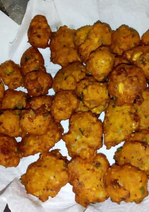 A picture of Black Eyed Beans Bhajia.