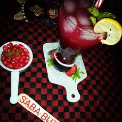 A picture of Pomegranate Lemonade🌺🍷🍋.