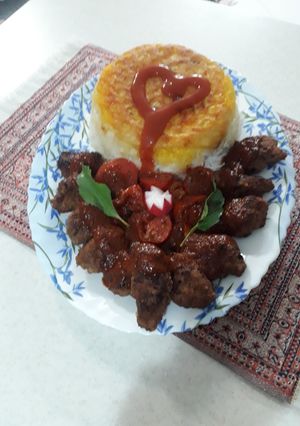 عکسی از دستور کباب انگشتی