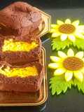 Rasmalai Stuffed Brownies