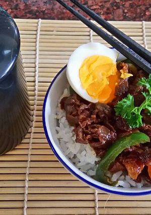 Foto resep Yakiniku Ricebowl ucu