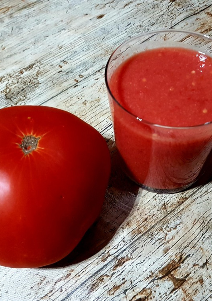 Una foto de Gazpacho sin pepino 😋