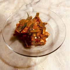 A picture of Okra ❦.