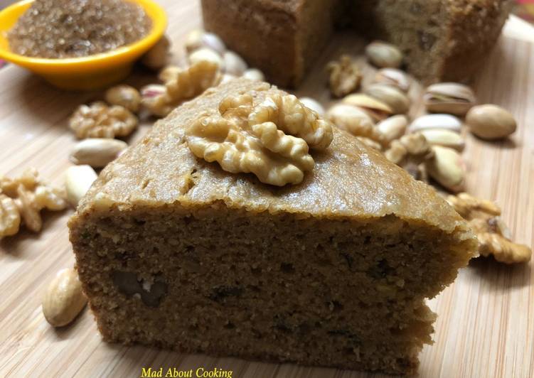 Whole Wheat Flour Cake With Brown Sugar – Tea Time Cooker Cake
