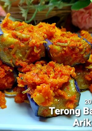 Foto resep Terong Balado Orak Arik Telur Teri