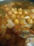 Sopa de garbanzos