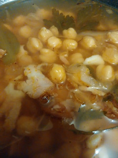 Una foto de Sopa de garbanzos