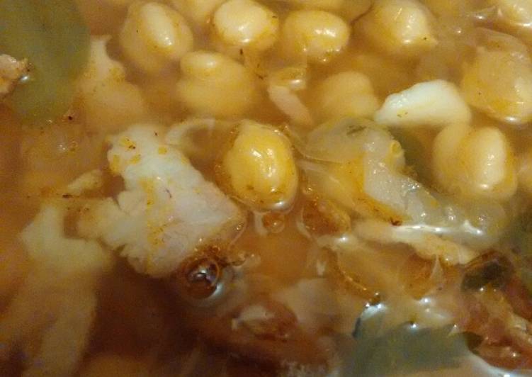 Sopa de garbanzos