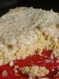 Torta de manzana e hinojo en microondas