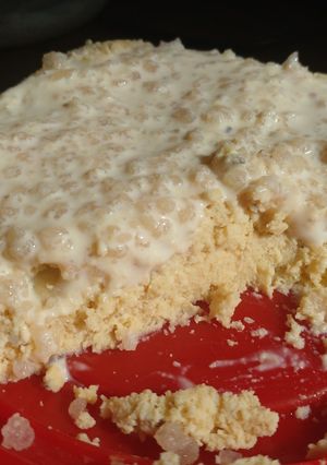 Una foto de Torta de manzana e hinojo en microondas