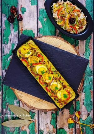 A picture of Afghani Egg Korma.