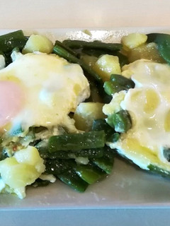 Una foto de Judías verdes con patatas y... toque