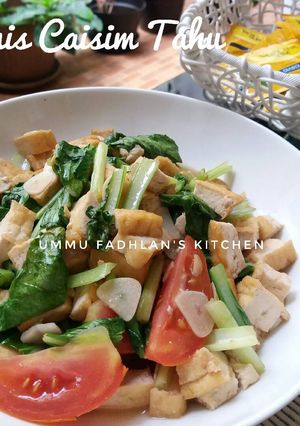 Foto resep Tumis Caisin + Tahu Express