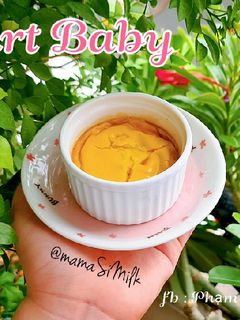 Hình của món Egg tart phiên bản em bé - 7m+.