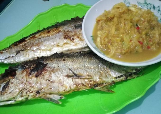 Ikan bakar sambal nanas