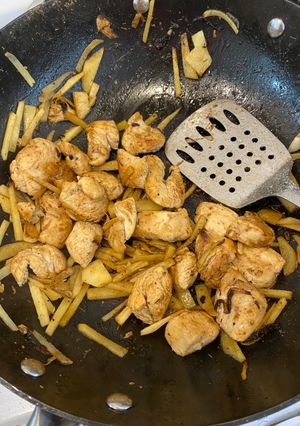 รูปของ ไก่ผัดขิง สูตรคลีน