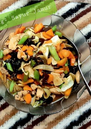 Foto resep Oseng² sayur jamur