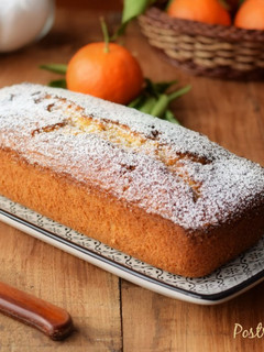 Una foto de Cake de mandarina y jengibre