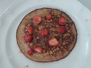 Una foto de pancake plátano