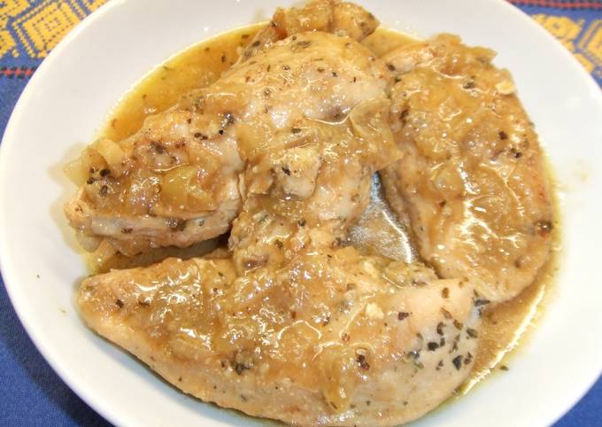 Foto principal de Pechugas de pollo a la soja con salsa de almendras