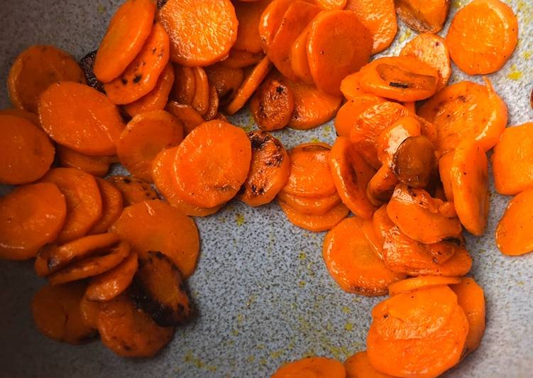 Seared carrots