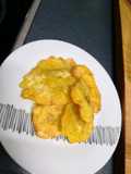 Aperitivo plátano frito