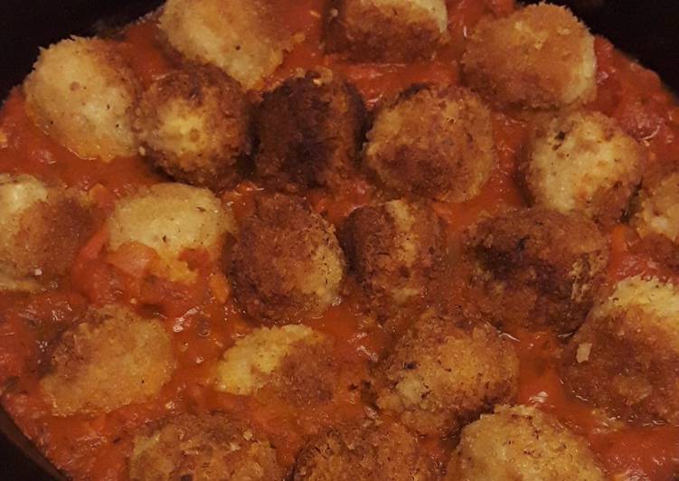 Recipe of Ultimate Chicken Parmesan Meatballs