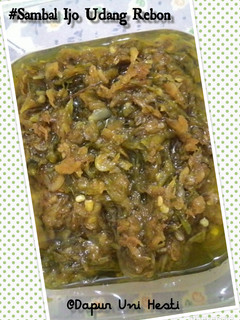 Foto resep Sambal Ijo Udang Rebon