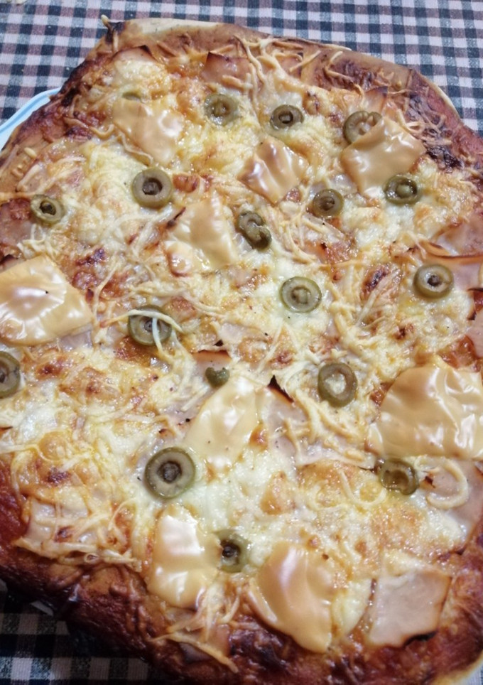 Una foto de Pizza casera rápida